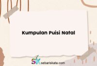 Kumpulan Puisi Natal