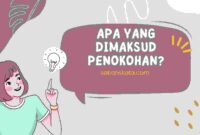 apa yang dimaksud penokohan