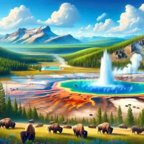 TAHUKAH ANDA BAHWA YELLOWSTONE ADALAH TAMAN NASIONAL PERTAMA DI DUNIA_alineaku