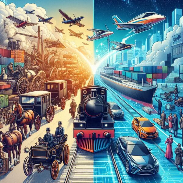 Perubahan teknologi transportasi pada era globalisasi