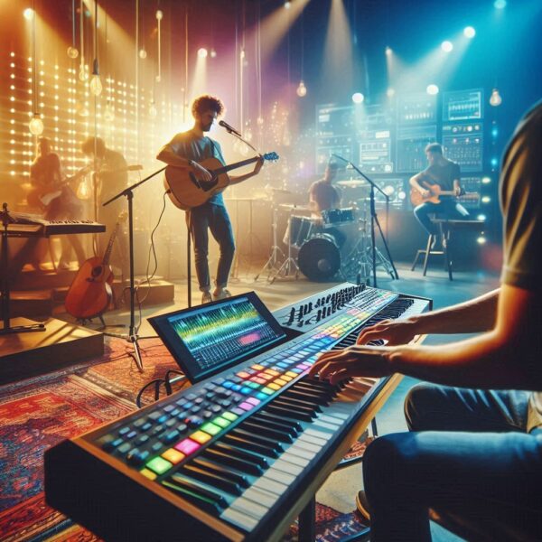 Contoh alat musik melodis modern dan cara memainkannya​