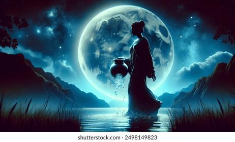 Purnama pudar di Langit Luka_alineaku