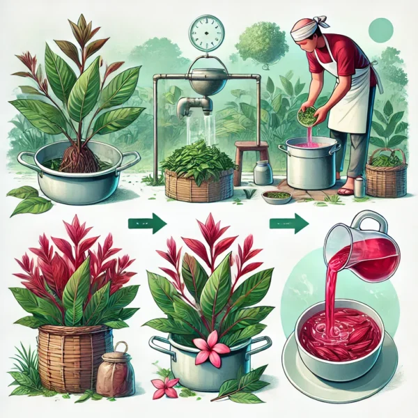 cara mengolah daun pucuk merah untuk obat
