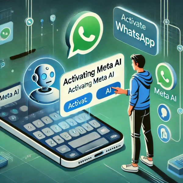 cara mengaktifkan meta ai whatsapp
