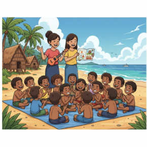 Sand Class on Keakwa Island_alineaku