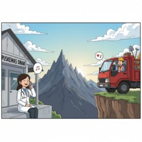 The Signal of Love Beyond Mt. Gergaji_alineaku