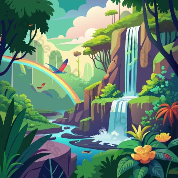 Keindahan Air Terjun Stroberi_alineaku