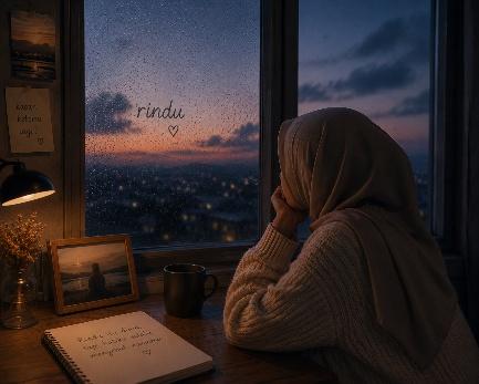 Jarak yang Mulai Bernama Rindu_alineaku