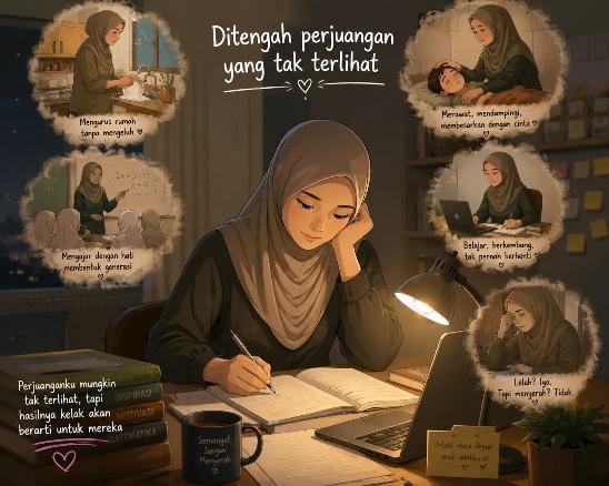 Di Tengah Perjuangan yang Tak Terlihat_alineaku