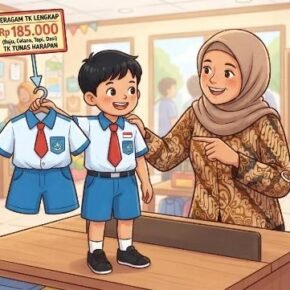 Harga Sebuah Seragam TK_alineaku