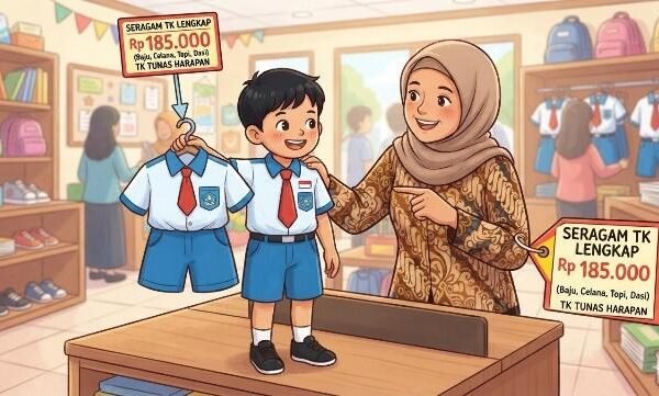 Harga Sebuah Seragam TK_alineaku